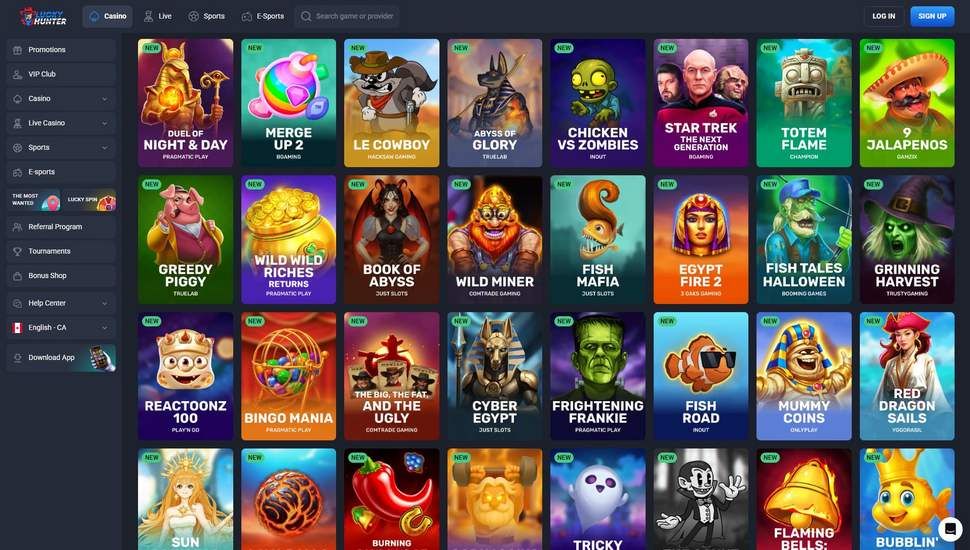 images Lucky Hunter Casino